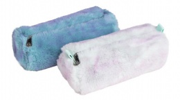 Tolltartó, cipzáras, félkör alakú, EXACOMPTA "Gentil Monstre", vegyes színek